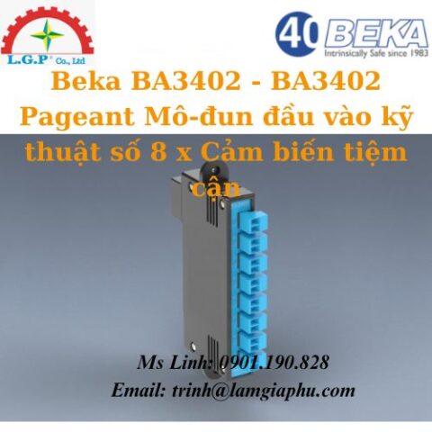 BA3402 Pageant Mô-đun đầu vào kỹ thuật số 8 x Cảm biến tiệm cận
