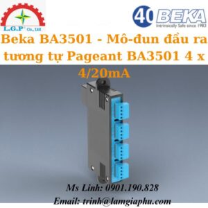 Mô-đun đầu ra tương tự Pageant BA3501 4 x 4/20mA