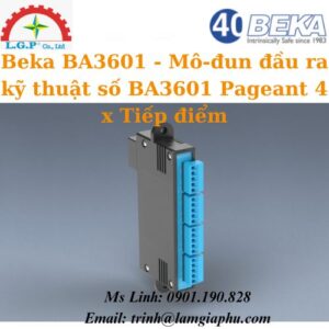 Mô-đun đầu ra kỹ thuật số BA3601 Pageant 4 x Tiếp điểm