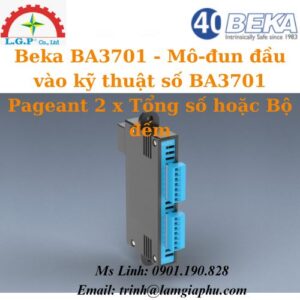  Mô-đun đầu vào kỹ thuật số BA3701 Pageant 2 x Tổng số hoặc Bộ đếm
