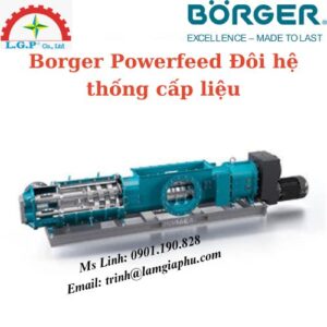 Powerfeed Đôi hệ thống cấp liệu