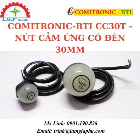 NÚT CẢM ỨNG CÓ ĐÈN 30MM