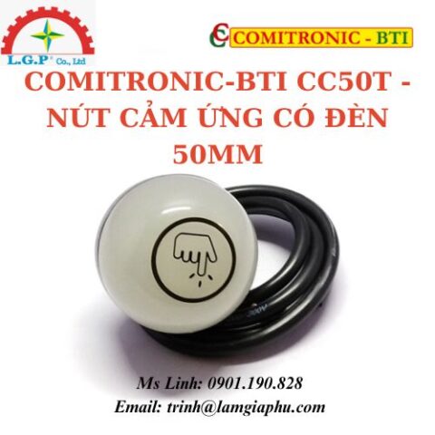 NÚT CẢM ỨNG CÓ ĐÈN 50MM