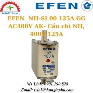 NH-SI 00 125A GG AC400V AK- Cầu chì NH, 400V,125A
