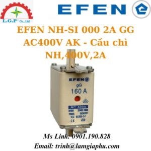 NH-SI 000 2A GG AC400V AK - Cầu chì NH,400V,2A