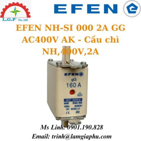 NH-SI 000 2A GG AC400V AK - Cầu chì NH,400V,2A