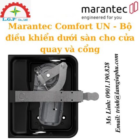 Comfort UN - Bộ điều khiển dưới sàn cho cửa quay và cổng