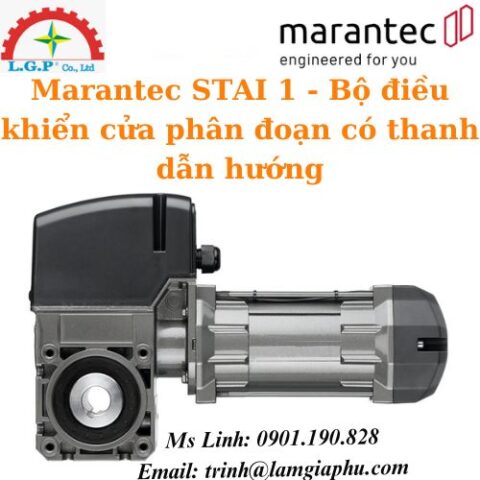 STAI 1 - Bộ điều khiển cửa phân đoạn có thanh dẫn hướng