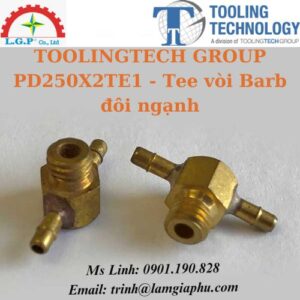 PD250X2TE1 - Tee vòi Barb đôi ngạnh