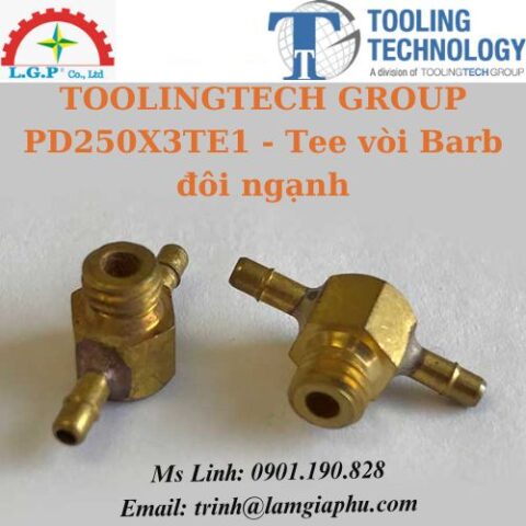 PD250X3TE1 - Tee vòi Barb đôi ngạnh