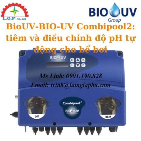 BIO-UV Combipool2: tiêm và điều chỉnh độ pH tự động cho bể bơi