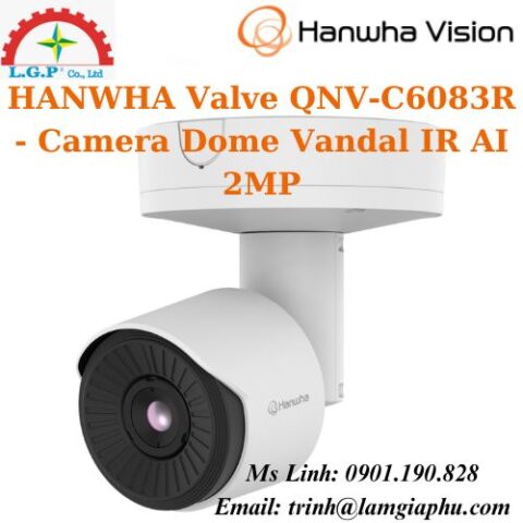 QNV-C6083R - Camera Dome Vandal IR AI 2MP