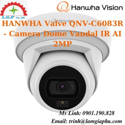 QNV-C6083R - Camera Dome Vandal IR AI 2MP