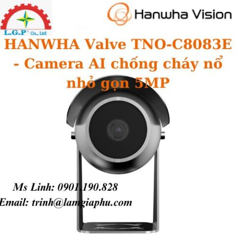 TNO-C8083E - Camera AI chống cháy nổ nhỏ gọn 5MP