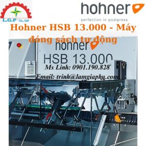 HSB 13.000 - Máy đóng sách tự động